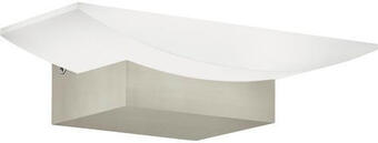 Hornbach Wandleuchte metrass 20x10,5 cm nickel matt-satiniert Angebot