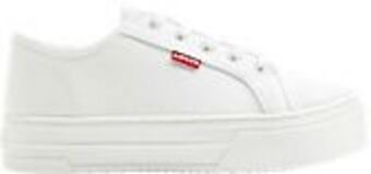 Deichmann Plateau leinen sneaker in weiß Angebot