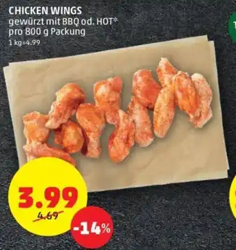 PENNY Chicken Wings 800 g Angebot