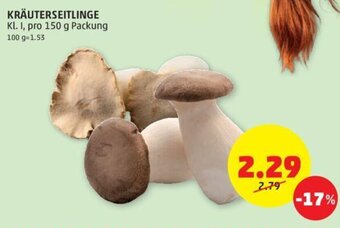 PENNY Kräuterseitlinge 150 g Angebot