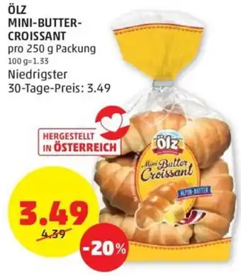 PENNY Ölz Mini-Butter-Croissant 250 g Angebot