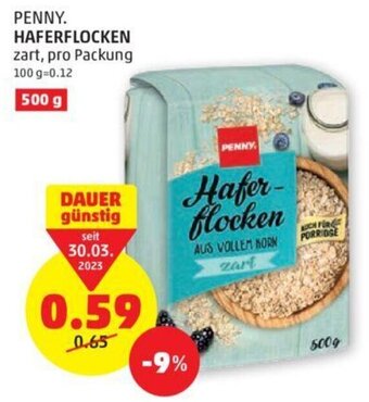 PENNY Penny. Haferflocken 500 g Angebot