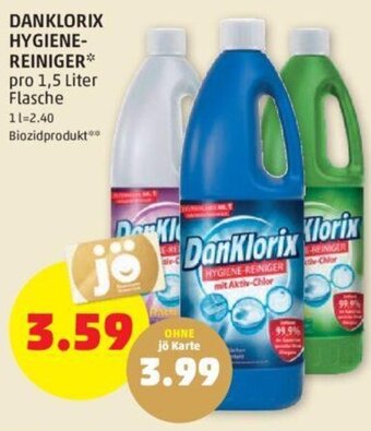PENNY Danklorix Hygiene-Reiniger 1,5 Liter Angebot