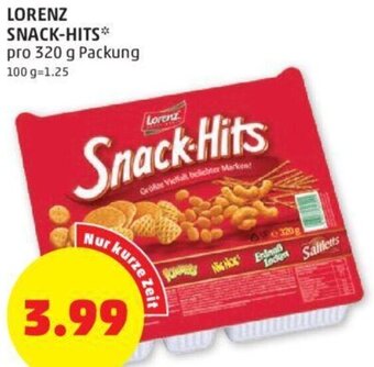 PENNY Lorenz Snack-Hits 320 g Angebot