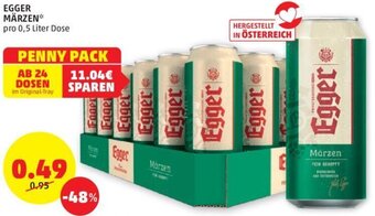PENNY Egger Märzen 0,5 Liter Angebot