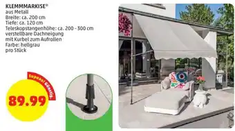 PENNY Klemmmarkise Angebot