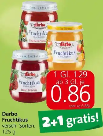 Spar Darbo Fruchtikus 125 g Angebot