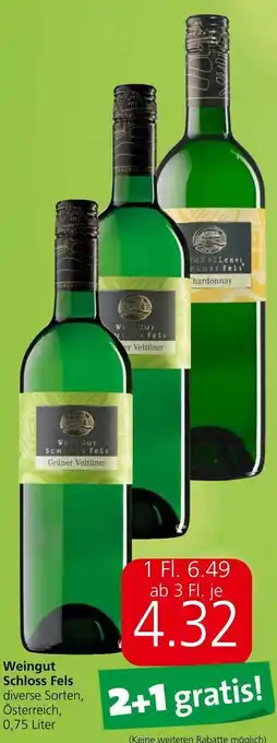 Spar Weingut Schloss Fels 0,75 Liter Angebot