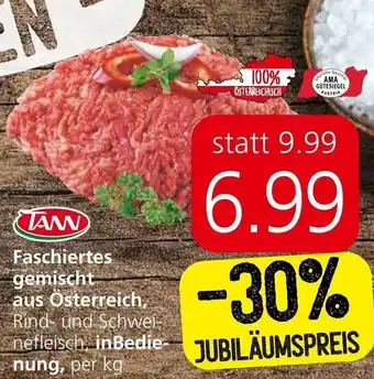 Spar Tann Faschiertes gemischt aus Österreich per kg Angebot