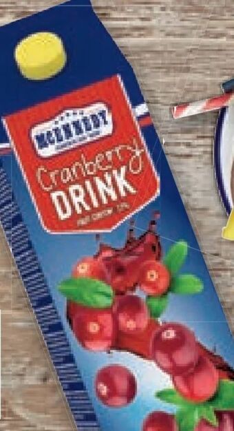 Lidl Cranberry drink Angebot