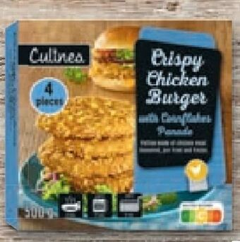 Lidl Crispy chicken burger Angebot