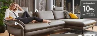 Polstermöbel Fischer Ecksofa leder Angebot