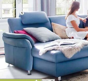 Polstermöbel Fischer Wohnlandschaft leder Angebot