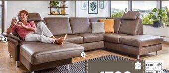 Polstermöbel Fischer Wohnlandschaft leder Angebot