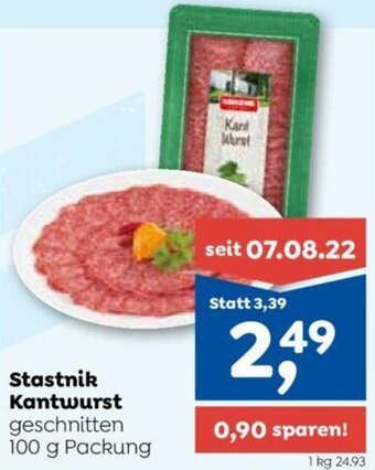 ADEG Stastnik Kantwurst 100 g Angebot