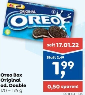 ADEG Oreo Box Original od. Double 170-176 g Angebot