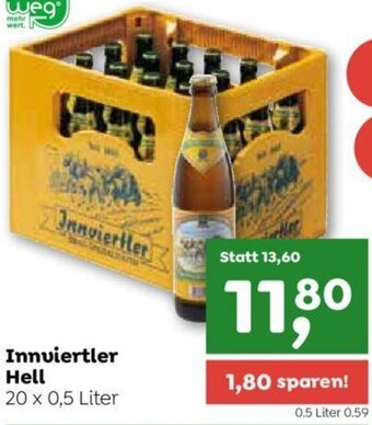 ADEG Innviertler Hell 20 x 0,5 Liter Angebot
