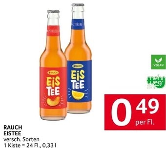 Transgourmet Rauch Eistee per Fl. Angebot