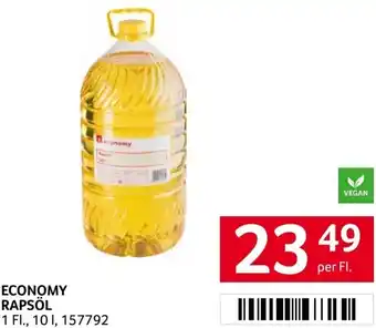 Transgourmet Economy Rapsöl per Fl. Angebot