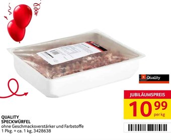 Transgourmet Quality Speckwürfel per kg Angebot