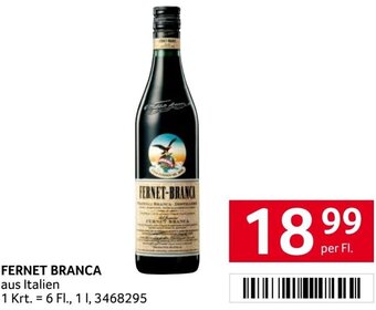 Transgourmet Fernet Branca per Fl. Angebot