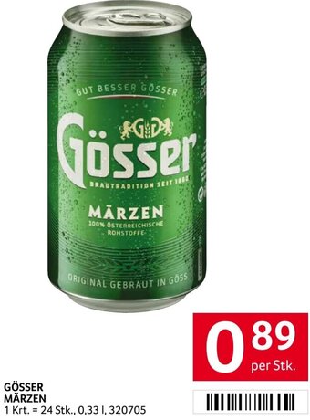 Transgourmet Gösser Märzen per Stk. Angebot