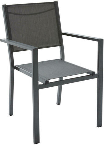 XXXLutz Stapelsessel in metall, textil grau Angebot