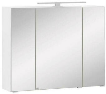 Möbelix Spiegelschrank kopenhagen led 3 türen 80x64x20 cm Angebot