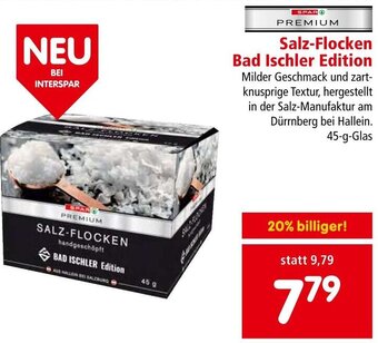 Interspar Salz-Flocken Bad Ischler Edition 45 g Angebot