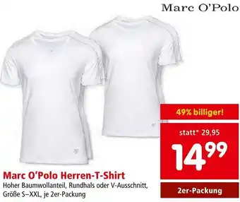 Interspar Marc O'Polo Herren-T-Shirt S-XXL Angebot