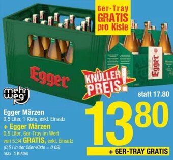 Maximarkt Egger Märzen 0,5 Liter Angebot