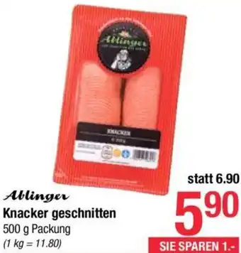 Maximarkt Knacker geschnitten 500 g Angebot