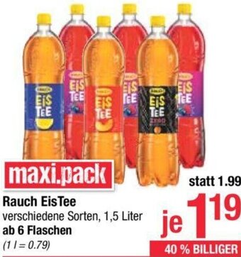 Maximarkt Rauch EisTee 1,5 Liter Angebot