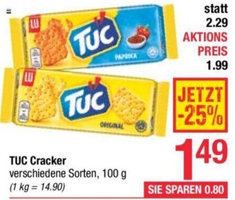 Maximarkt TUC Cracker 100 g Angebot