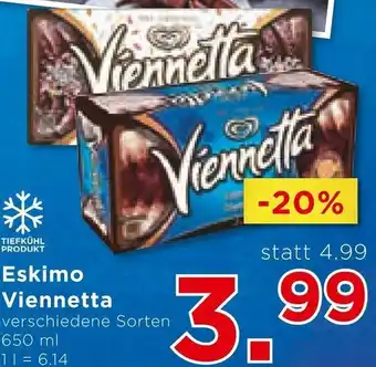Unimarkt Eskimo Viennetta 650 ml Angebot