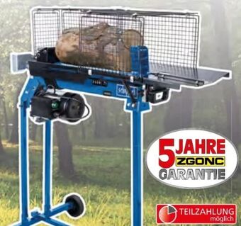 Zgonc Holzspalter hl760ls Angebot