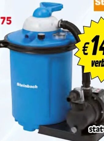 Zgonc Sandfilteranlage speed clean comfort 75 Angebot