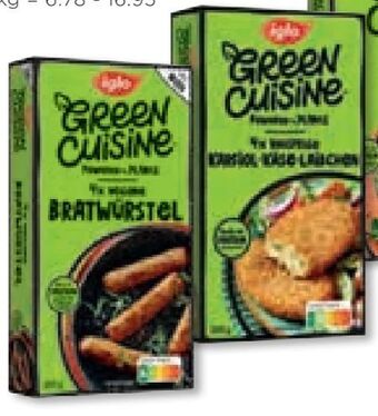 Unimarkt Green cuisine Angebot