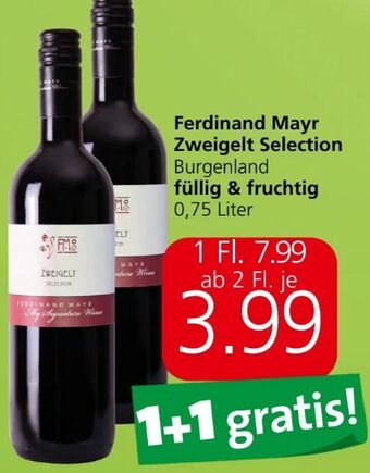 Spar Zweigelt selection Angebot