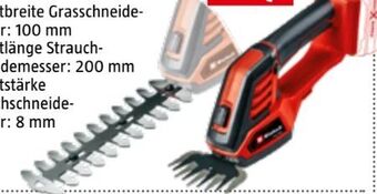 Bauhaus Akku-gras-strauchschere ge-cg 18/100 li t solo Angebot
