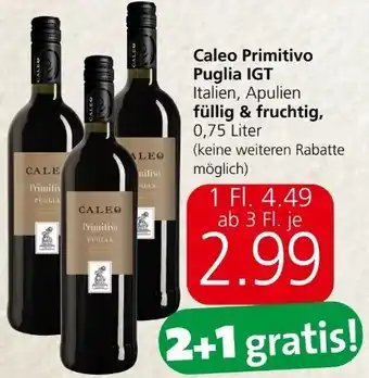 Spar Caleo primitivo puglia Angebot