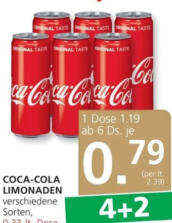 SPAR Gourmet Coca cola limonade Angebot