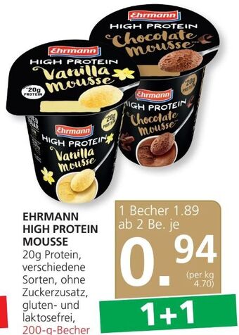 SPAR Gourmet High protein mousse Angebot