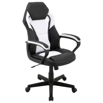XXXLutz Gamingstuhl in lederlook schwarz, weiß Angebot