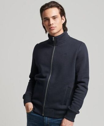 Superdry Organic cotton vintage logo zip track top Angebot