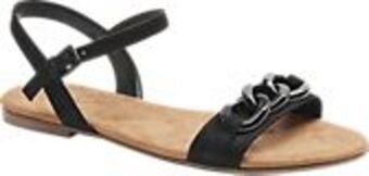 Deichmann Sandalen in schwarz mit ketten-detail Angebot