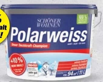 Bauhaus Polarweiß Angebot