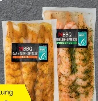 Hofer Grill garnelen spieße Angebot
