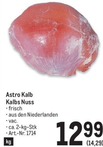 Metro Astro Kalb Kalbs Nuss Angebot