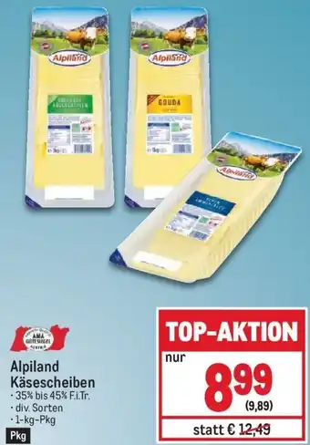 Metro Alpiland Käsescheiben 1 kg Angebot